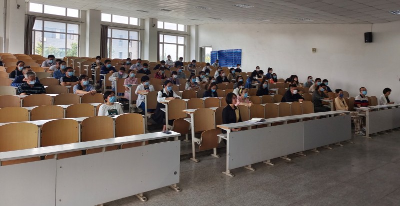 踔厉奋发 聚力前行——太阳成集团tyc33455ccww召开2022年秋季学期全体教职工大会3